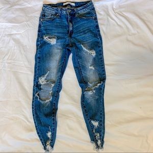 Distressed Jeans